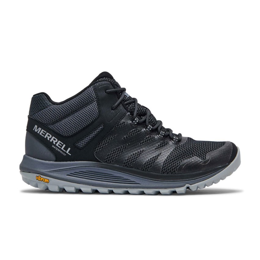 Chaussure Trail Merrell Nova 2 Mid Waterproof Noir Homme | W.U.SPZI